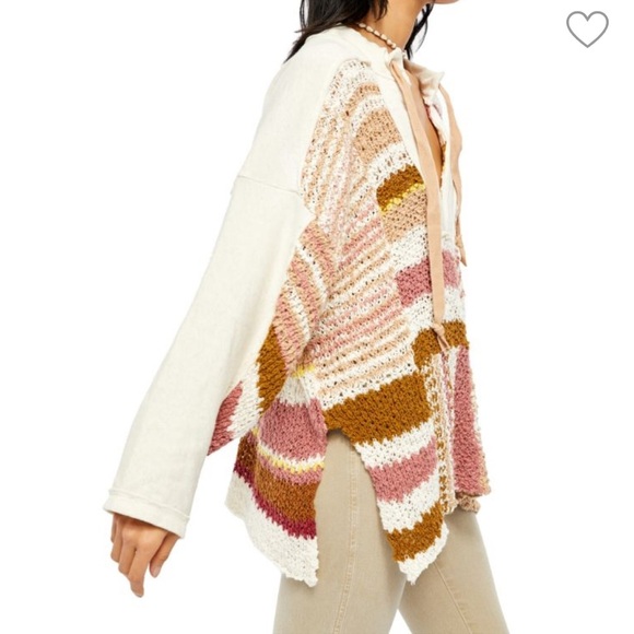 Free People Bayside Knit Tunic Pullover Medium - Picture 4 of 17